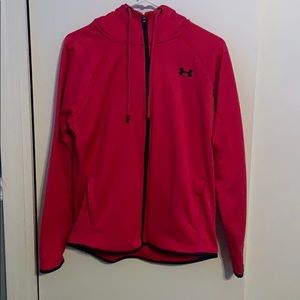 Under Amour zip up hoodie,